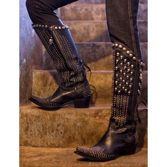 Bottes Mallo noires Chloé en solde